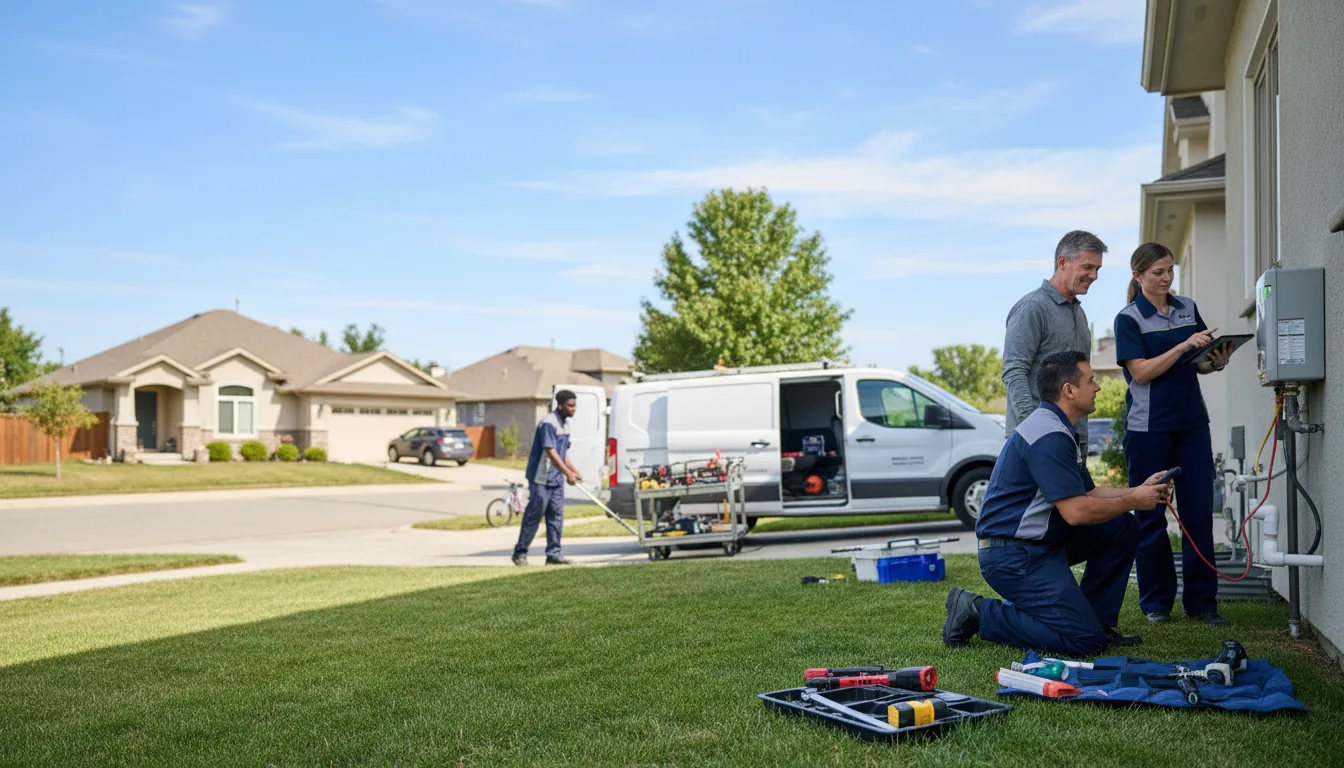 Professional Gas or Electric Water Heater Repair Services in Castle, OK